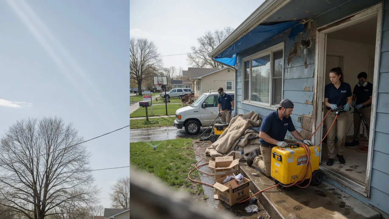 Basement Flood Cleanup in Dayton, NY near me